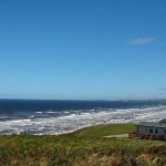 Stunning views of the Alantic breaking waves